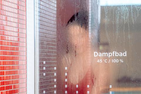 Dampfbad im Schwaketenbad